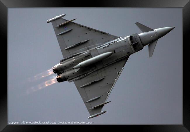 Eurofighter Typhoon Framed Print by PhotoStock Israel