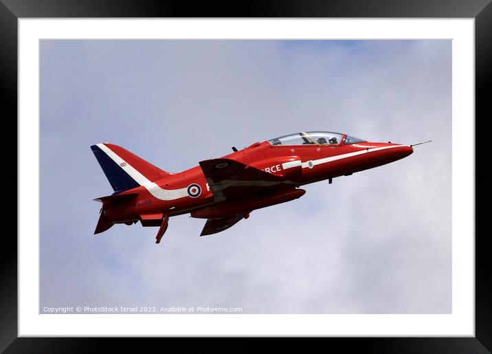 Red Arrows  Framed Mounted Print by PhotoStock Israel