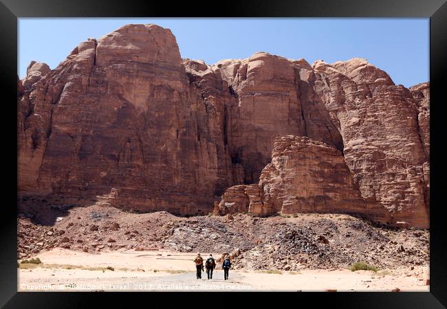 Wadi Rum, Jordan Framed Print by PhotoStock Israel
