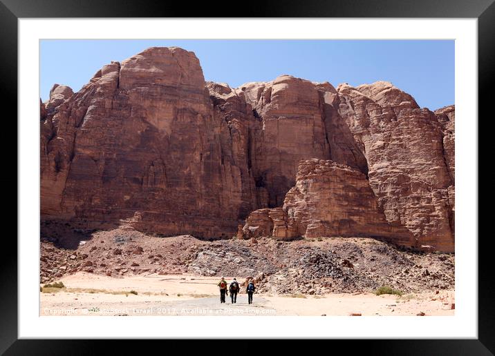 Wadi Rum, Jordan Framed Mounted Print by PhotoStock Israel