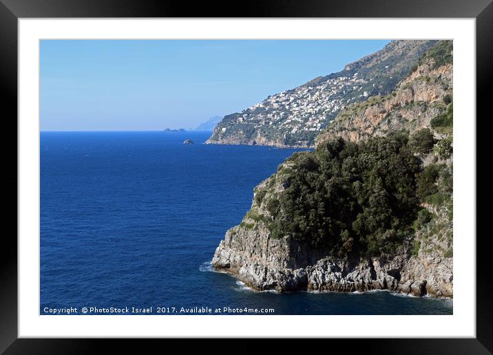 Amalfi, Campania, Italy Framed Mounted Print by PhotoStock Israel