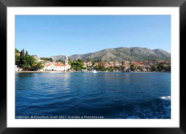 Cavtat, Croatia Framed Mounted Print by PhotoStock Israel