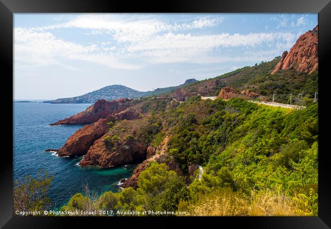 The French Riviera  Framed Print by PhotoStock Israel