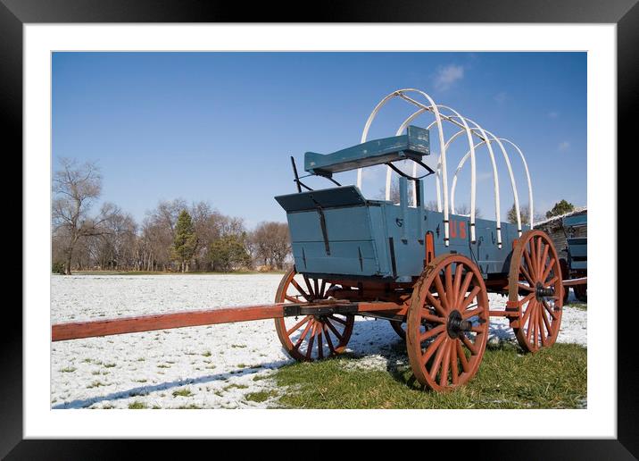 Fort Kearney, Nebraska NE USA Framed Mounted Print by PhotoStock Israel