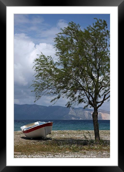 Greece, Evia Island  Framed Mounted Print by PhotoStock Israel