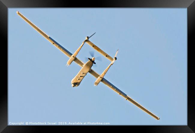 IAI Heron TP Framed Print by PhotoStock Israel