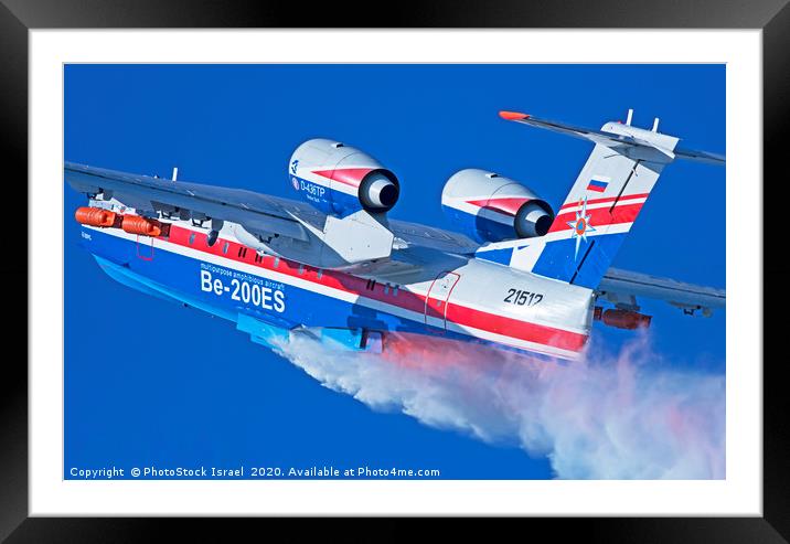Beriev Be-200 Altair Framed Mounted Print by PhotoStock Israel
