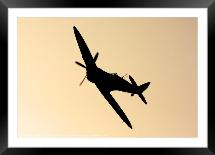Supermarine spitfire MK. IX Framed Mounted Print by PhotoStock Israel