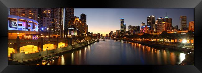 MELBOURNE, AUSTRALIA Framed Print by Eamon Fitzpatrick