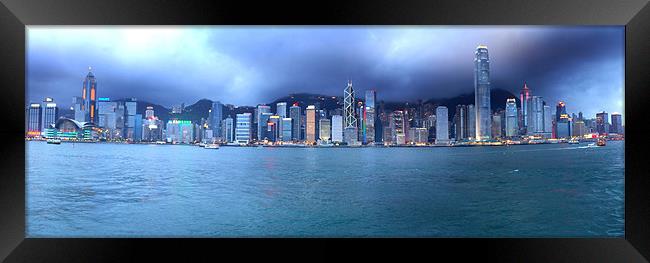 HONG KONG Framed Print by Eamon Fitzpatrick
