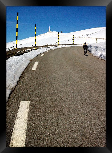 MONT VENTOUX, FRANCE Framed Print by Eamon Fitzpatrick