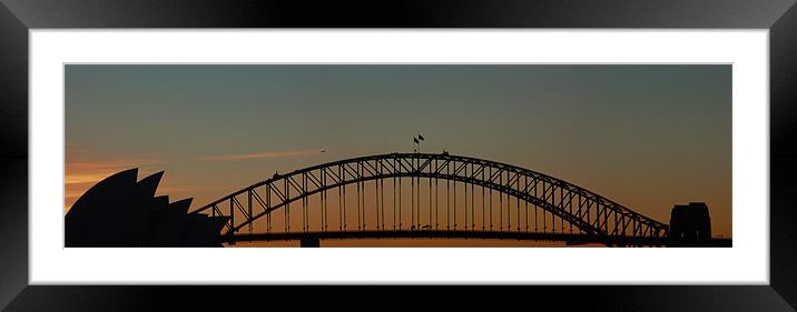 SYDNEY, AUSTRALIA Framed Mounted Print by Eamon Fitzpatrick