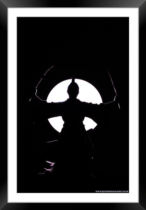 Samurai Dawn Framed Mounted Print by Rob Toombs