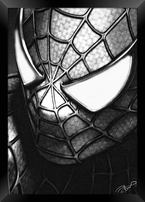 My friendly neighbourhood spiderman Framed Print by Rob Toombs