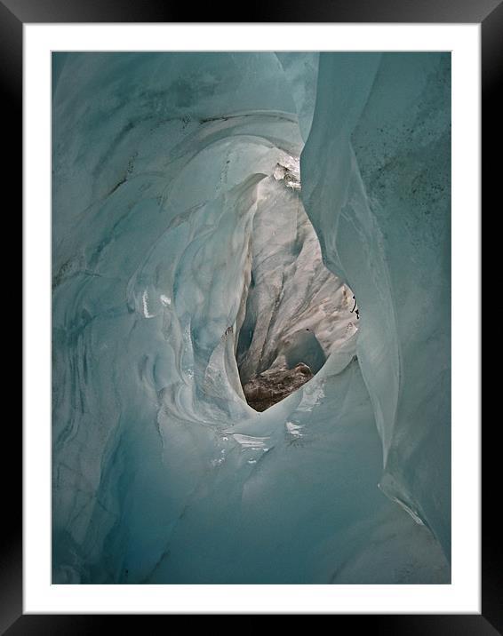 Franz Josef Glacier in New Zealand Framed Mounted Print by Adam Levy