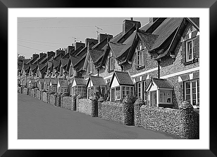 country road Framed Mounted Print by mick gibbons