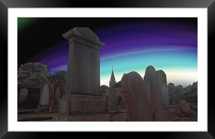 Salvation beyond the grave Framed Mounted Print by John Forrest