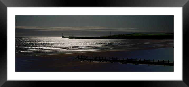 Aberdeen Lighthouse Framed Mounted Print by John Forrest