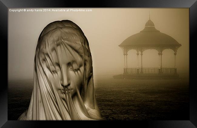 Lost in the Mist Framed Print by andy harris