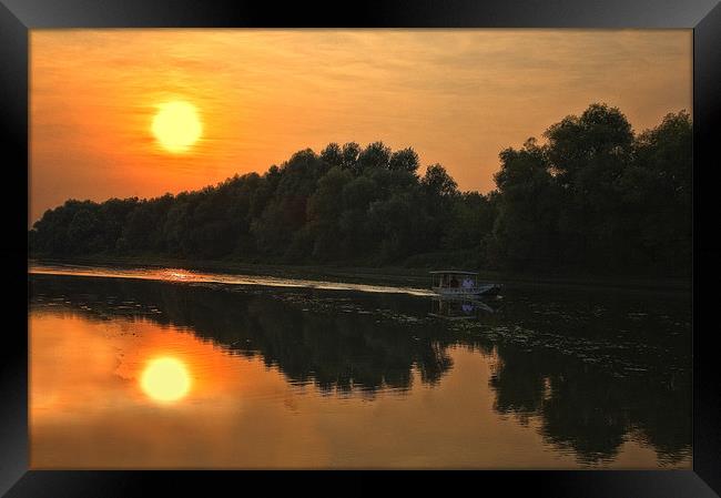 SUNRISE Framed Print by Jovan Miric