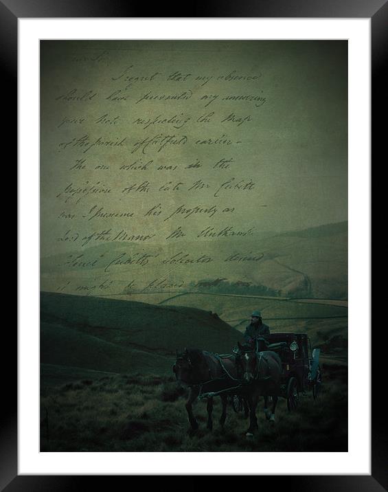 traveller Framed Mounted Print by miruna uzdris