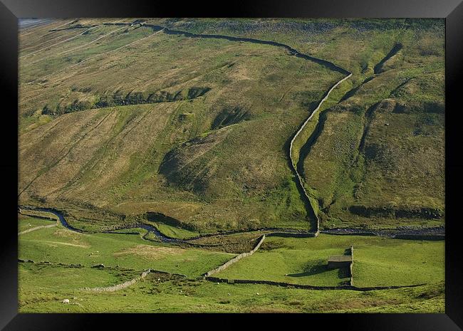  Buttertubs Pass Framed Print by Terry Sandoe