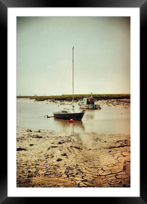 Boats at Stoney Creek Framed Mounted Print by Sarah Couzens