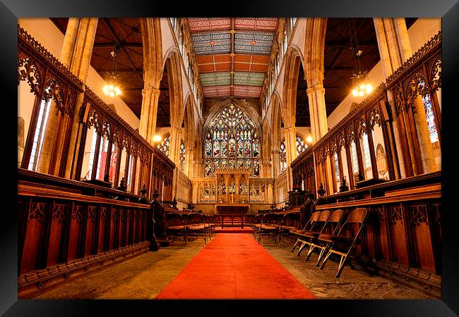   Holy Trinity Church Hull Framed Print by Sarah Couzens