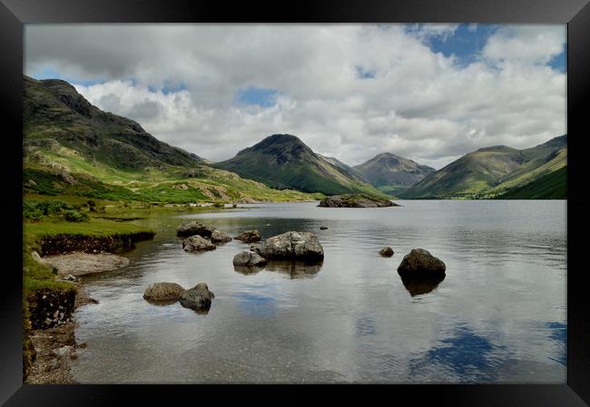 Wastwater Framed Print by Sarah Couzens