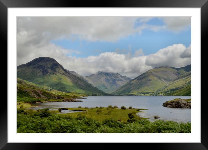 Wastwater  Framed Mounted Print by Sarah Couzens