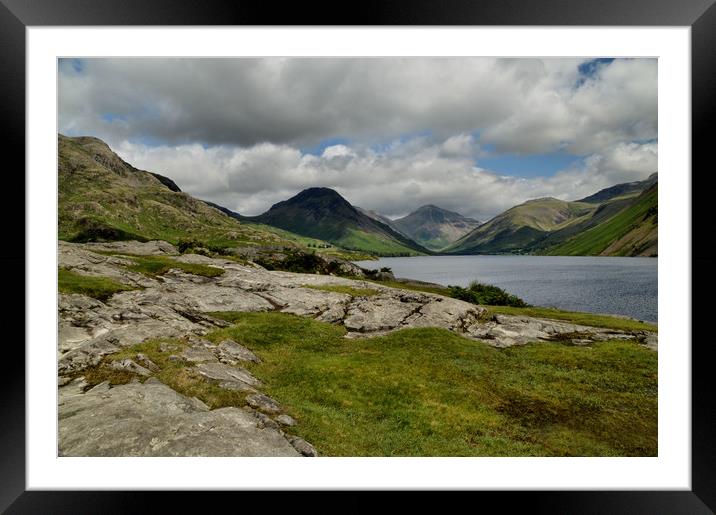 Wastwater Framed Mounted Print by Sarah Couzens
