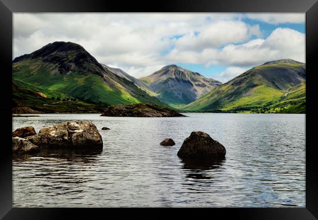 Wastwater Lake District Framed Print by Sarah Couzens