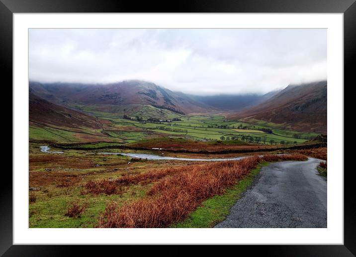 Road to the Top Framed Mounted Print by Sarah Couzens