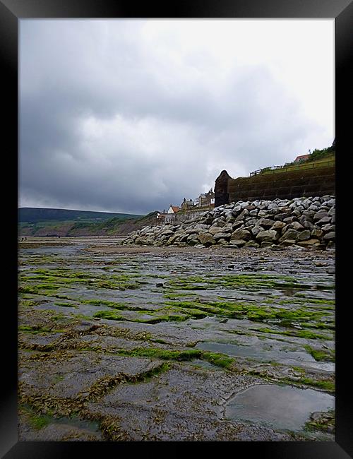 Robin Hood's Bay Framed Print by Sarah Couzens