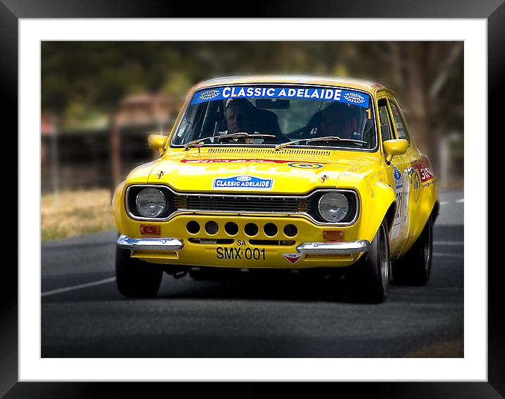 Classic Adelaide Rally Framed Mounted Print by Jim Filmer
