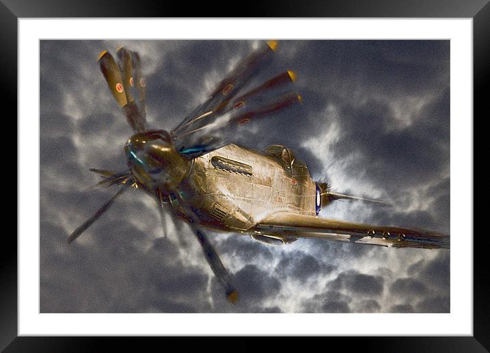 Out of the Clouds Framed Mounted Print by Jim Filmer