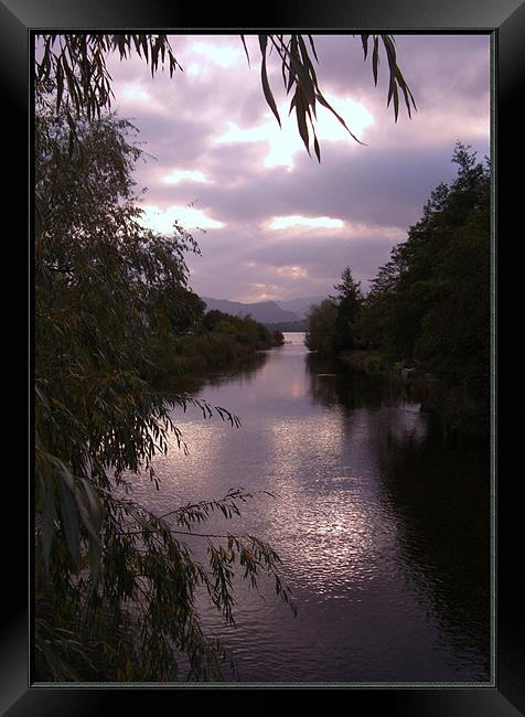 Into the sunset Framed Print by Vivienne Barker