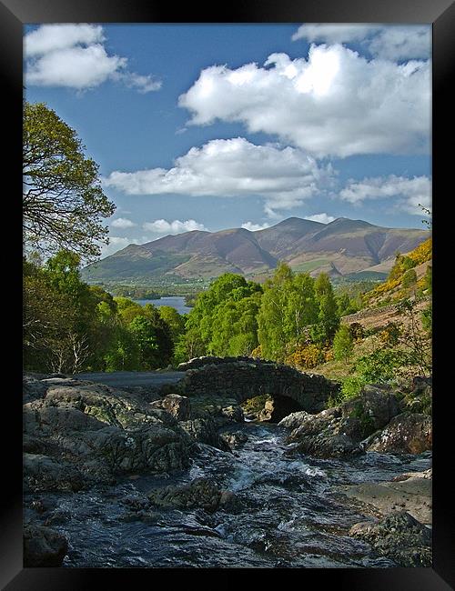 Ashness Bridge Framed Print by Stephen Brown