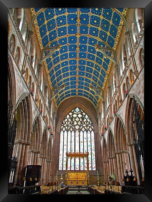 Carlisle Cathedral Framed Print by Stephen Brown