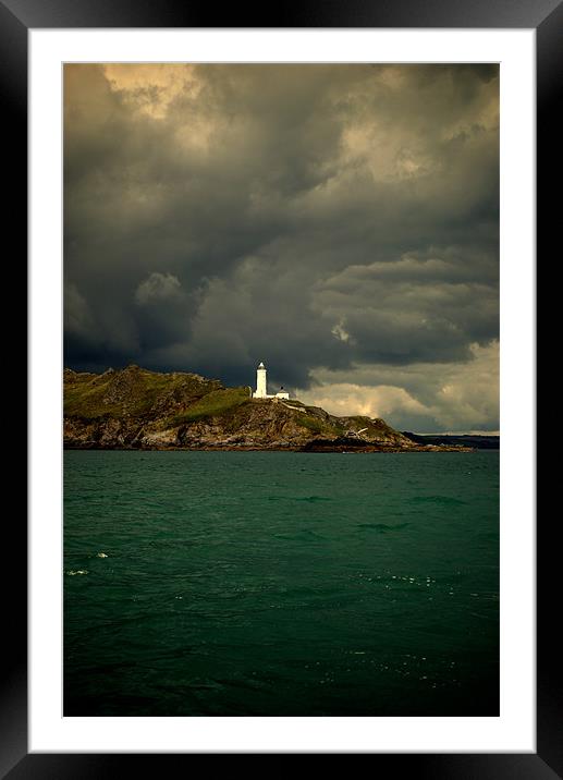 Start Point Lighthouse Framed Mounted Print by Thomas Seear