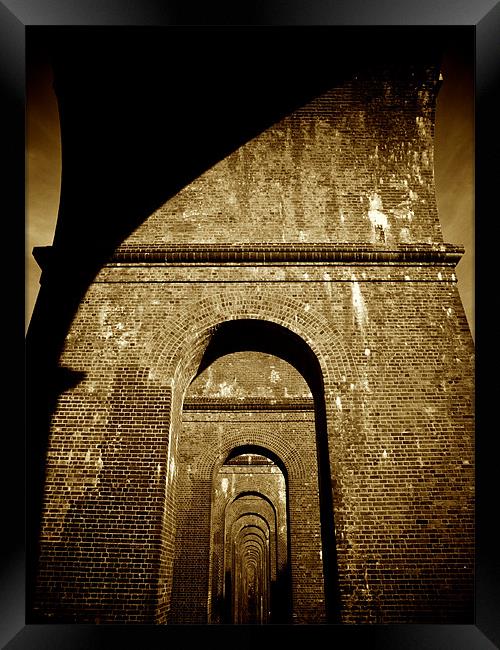 Viaduct Framed Print by Thomas Seear