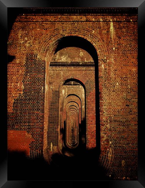 Balcombe Viaduct, West Sussex. Framed Print by Thomas Seear