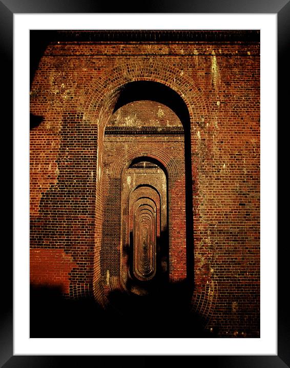 Balcombe Viaduct, West Sussex. Framed Mounted Print by Thomas Seear