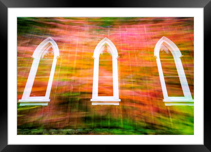 abstract of a vision Framed Mounted Print by detlef klahm