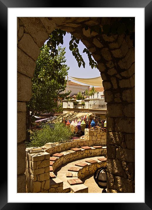Kalkan Archway Framed Mounted Print by James Lavott