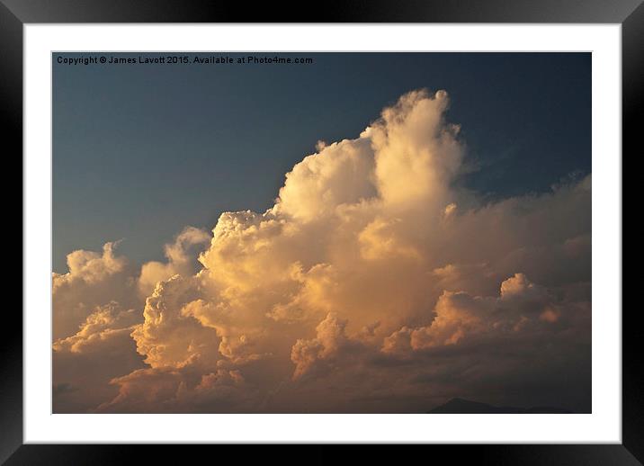  Clouds Five Framed Mounted Print by James Lavott