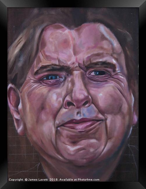 Timothy Spall Framed Print by James Lavott