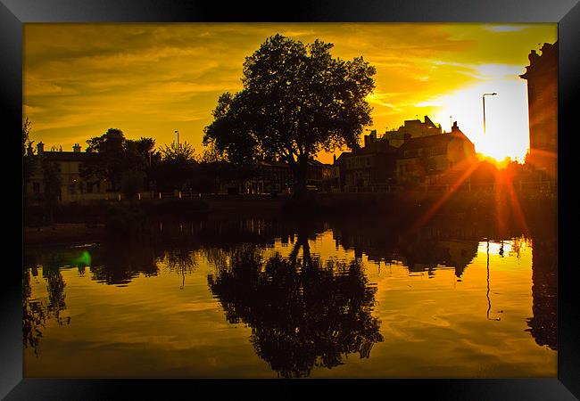 Barnes Pond  Framed Print by Gavin Marker