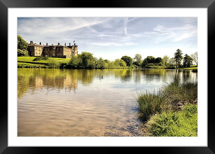 Ripley Castle Framed Mounted Print by Fee Easton