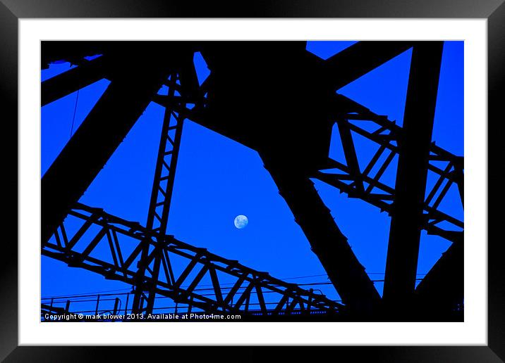 Sydney Harbour Bridge Framed Mounted Print by mark blower